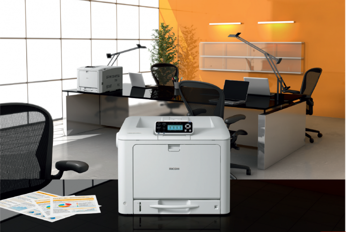 Первый светодиодный цветной принтер в линейке Ricoh